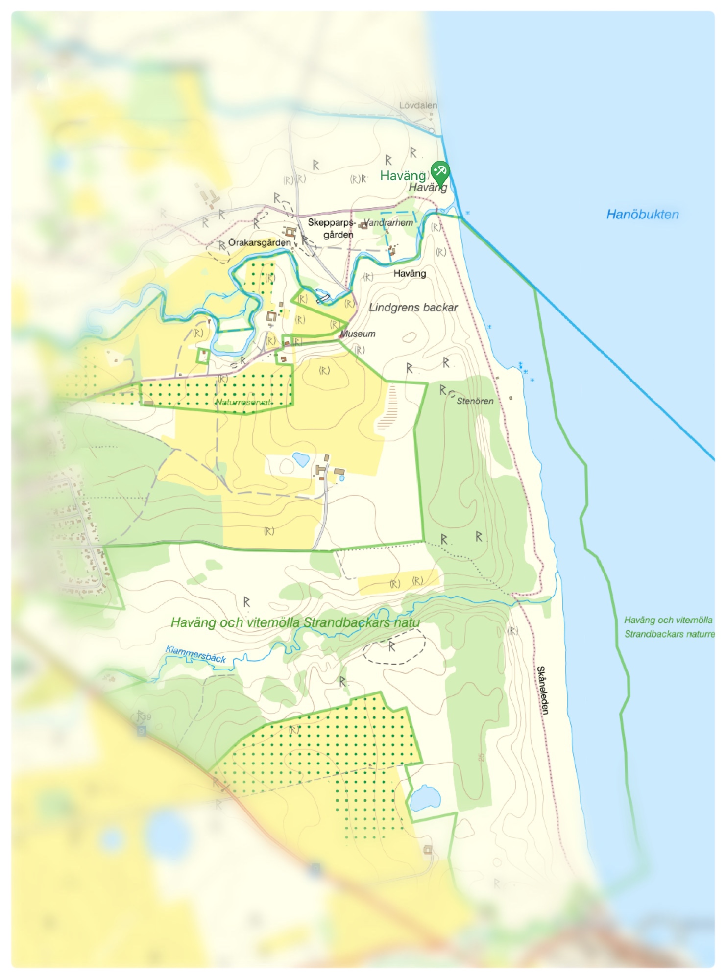 Karta över Havängsområde6